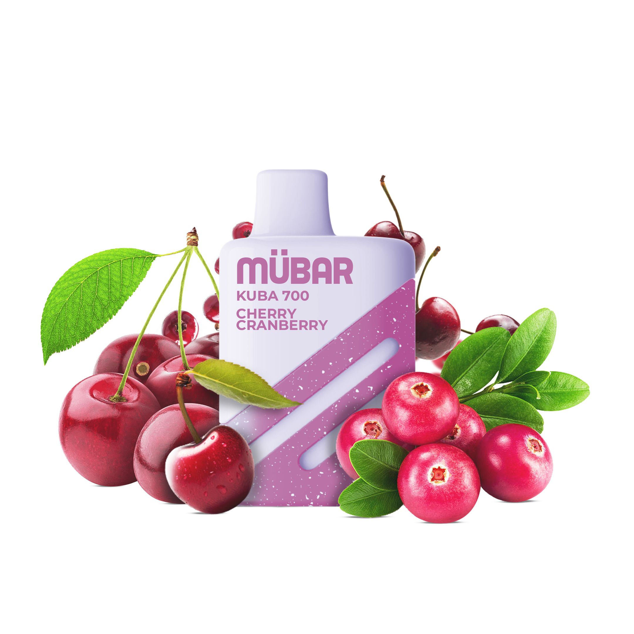 VAPER MÜBAR KUBA CHERRY CRANBERRY CON NICOTINA