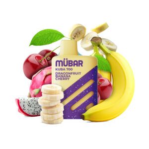 VAPER MÜBAR KUBA DRAGONFRUIT BANANA CHERRY CON NICOTINA