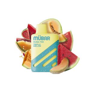 VAPER DESECHABLE MÜBAR KUBA TRIPLE MELON CON NICOTINA